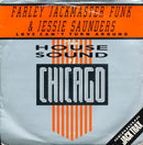 Farley "Jackmaster" Funk & Jesse Saunders : Love Can't Turn Around (7", Single, Pap)