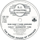 Farley "Jackmaster" Funk & Jesse Saunders : Love Can't Turn Around (7", Single, Pap)