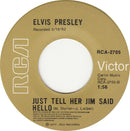 Elvis Presley : She's Not You / Just Tell Her Jim Said Hello (7", Single, RE)