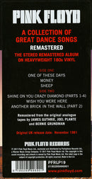 Pink Floyd : A Collection Of Great Dance Songs (LP, Comp, RE, RM, 180)