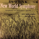 Antonín Dvořák - Tonhalle-Orchester Zürich, Josef Krips : New World Symphony (Symphony No.9 In E Minor Opus 95) (LP, Album, RE)