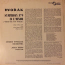 Antonín Dvořák - Tonhalle-Orchester Zürich, Josef Krips : New World Symphony (Symphony No.9 In E Minor Opus 95) (LP, Album, RE)