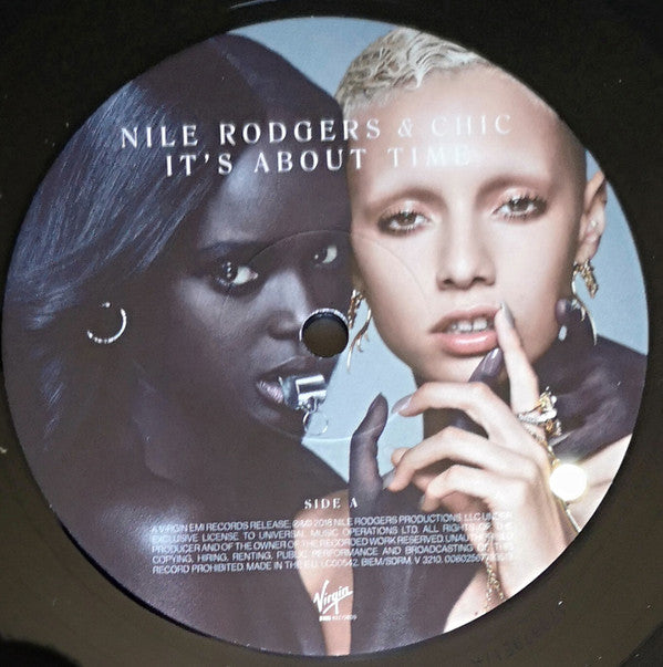Nile Rodgers&CHIC It's About Time レコード Nile Rodgers & CHIC