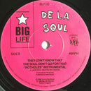 De La Soul : Say No Go (7", Single)