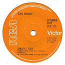 Elvis Presley : Strictly Elvis (7", EP, Ora)