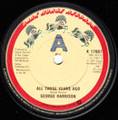 George Harrison : All Those Years Ago (7", Single, Pic)