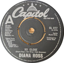 Diana Ross : So Close (7", Single, Pus)