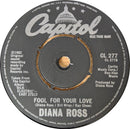 Diana Ross : So Close (7", Single, Pus)