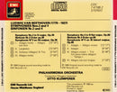 Ludwig van Beethoven  /  Otto Klemperer, Philharmonia Orchestra : Symphonies No. 2 & 4 (CD, Album, Comp)