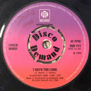 Wigan's Chosen Few / Chuck Wood : Footsee / 7 Days Too Long (7", Single, 4 P)