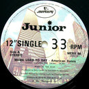 Junior (2) : Mama Used To Say (12", Single)