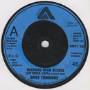 Dave Edmunds : Warmed Over Kisses (Leftover Love) (7", Single, Blu)