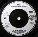 a-ha : I've Been Losing You (7", Single, Sil)