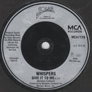 The Whispers : Special F X (7", Single)
