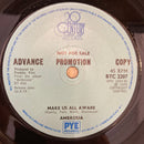 Ambrosia (2) : Holdin' On To Yesterday (7", Single, Promo)