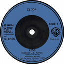 ZZ Top : Legs (7", Single, RE, Blu)