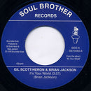 Gil Scott-Heron & Brian Jackson : It's Your World (7", Juk)