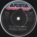 Whitney Houston : I'm Your Baby Tonight (7", Single, Pap)