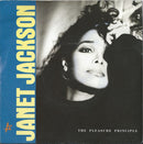 Janet Jackson : The Pleasure Principle (7", Single, Red)
