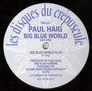 Paul Haig : Big Blue World (12", Single, Lig)