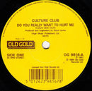 Culture Club : Do You Really Want To Hurt Me (7", Single)