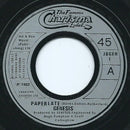 Genesis : Paperlate (7", Single, Jukebox, Sil)