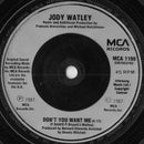 Jody Watley : Don't You Want Me (7", Single)