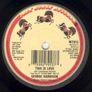 George Harrison : This Is Love (7", Single)