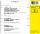 Sibelius* - Soile Isokoski · Gothenburg Symphony Orchestra* · Neeme Järvi : Finlandia · Luonnotar · Karelia Suite · Oceanides · King Christian (CD, Album)