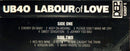 UB40 : Labour Of Love (Cass, Album, Gre)