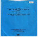 Foreigner : That Was Yesterday (7", Single, Pap)