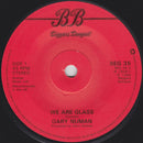 Gary Numan : We Are Glass (7", Single)