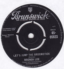 Brenda Lee : Let's Jump The Broomstick / Rock-A-Bye Baby Blues (7", Single)
