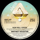 Whitney Houston : How Will I Know (7", Single, Pap)