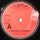 Captain Sensible : Glad It's All Over / Damned On 45 (7", Single)