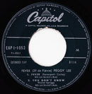 Peggy Lee : Fever (7", EP)