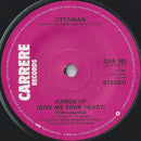 Ottawan : Hands Up (Give Me Your Heart) (7", Single, Sol)