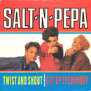 Salt 'N' Pepa : Twist And Shout / Get Up Everybody (7", Single, Sil)