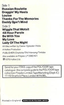 The Hollies : Russian Roulette (Cass, Album)