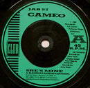 Cameo : She's Mine (7", Single, gre)