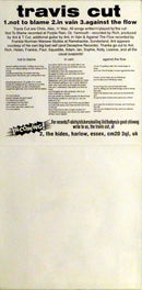 Travis Cut : Not To Blame (7", Single)