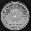 The Glitter Band : Love In The Sun (7", Promo)