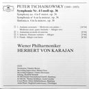 Pyotr Ilyich Tchaikovsky • Wiener Philharmoniker • Herbert von Karajan : Symphonie No.4 (CD, Album)