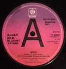 Acker Bilk, His Clarinet & Strings* : Aria (7", Promo)