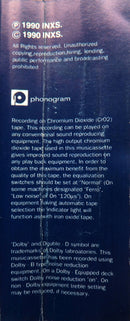 INXS : X (Cass, Album)