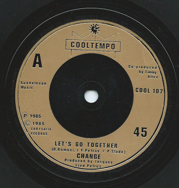 Change : Let's Go Together (7", Gol)