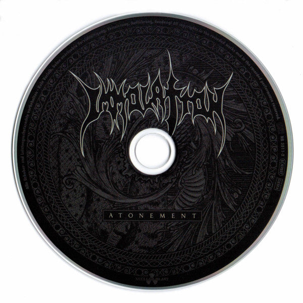 Immolation : Atonement (CD, Album)
