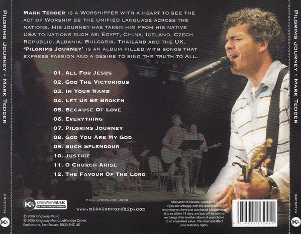 Mark Tedder : Pilgrims Journey (CD, Album)