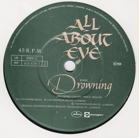 All About Eve : December (7", Single)