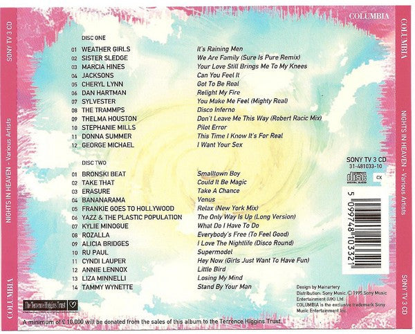 Various : Nights In Heaven (The Party Anthems) (2xCD, Comp)